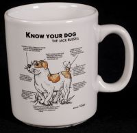 Jack Russell Terrier Dick Twinney Know Your Dog Coffee Mug